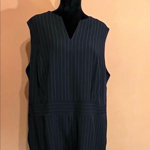 Pinstripe jumpsuit